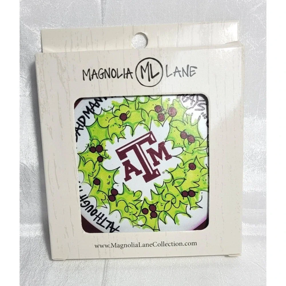 Magnolia Lane‎ Texas A&M Aggies Metal Christmas Tree Ornament - 4.5